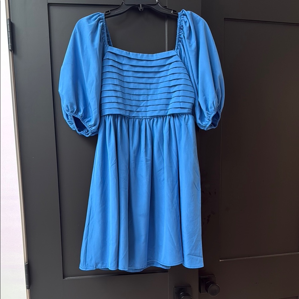 Blue Abercrombie Look Alike Dress